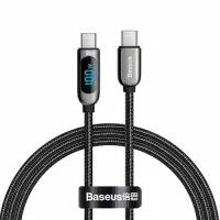 

                                    Baseus Display Fast Charging Type-C to Type-C 100W 1M Data Cable